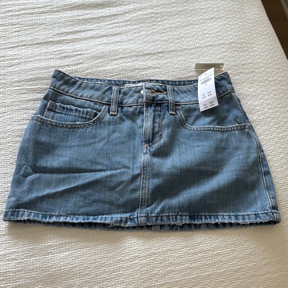 Hollister Blue Mini Skort Casual